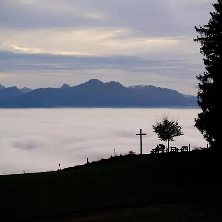 In The Allg U With View Of The Bavarian Alps * Bernbeuren
