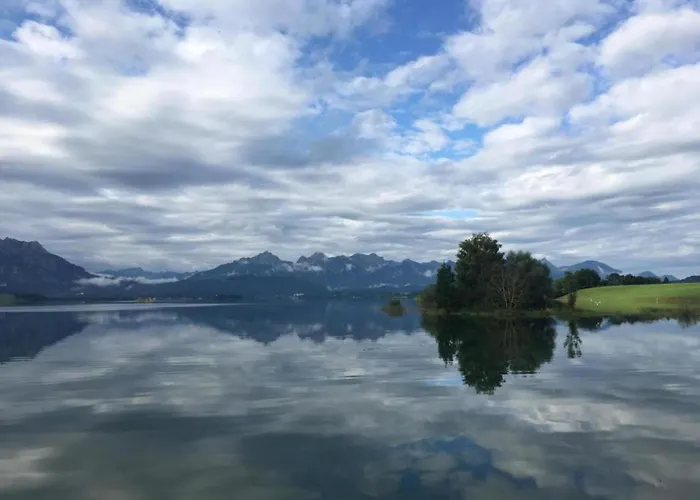 شقة In The Allgaeu With View Of The Bavarian Alps